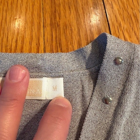 Christina by Michael Kors Sleeveless Studded Cardigan - Picture 9 of 10